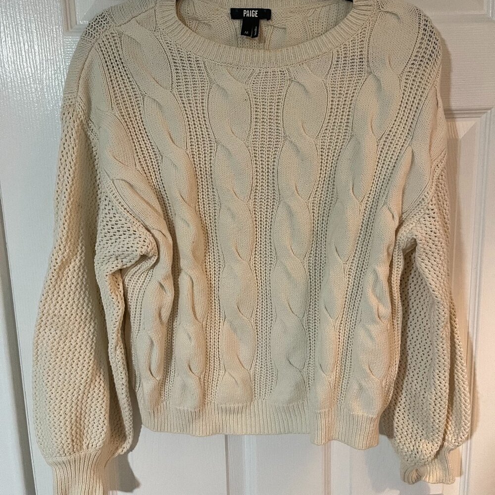Paige cream sweater
